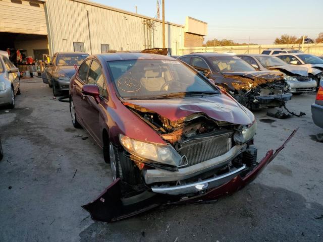 HONDA CIVIC LX 2010 with VIN 2HGFA1F56AH520332 - Photo from auction