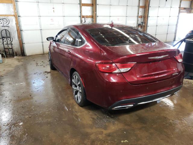 Photo 3 from auction – 2015 CHRYSLER 200 C with VIN 1C3CCCCG8FN672564