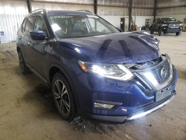 NISSAN ROGUE S 2018 with VIN 5N1AT2MT2JC713098 - Photo from auction