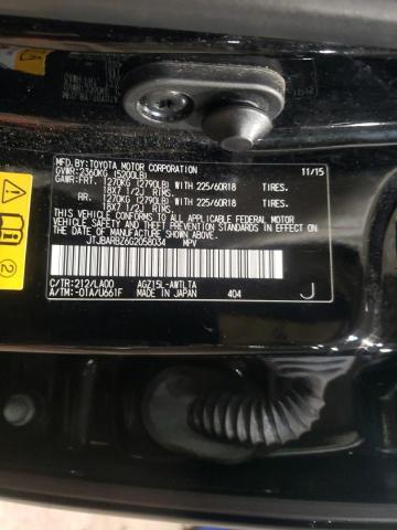 Photo 10 from auction – 2016 LEXUS NX 200T BA with VIN JTJBARBZ6G2058034