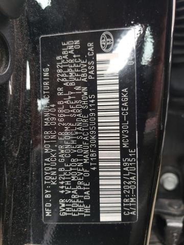 Photo 10 from auction – 2005 TOYOTA CAMRY LE with VIN 4T1BF30K95U091145