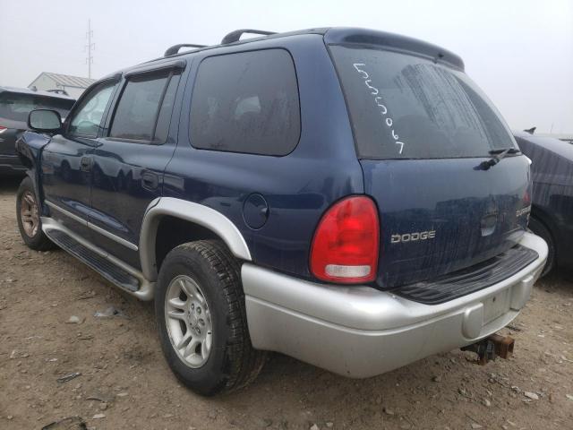 Photo 3 from auction – 2003 DODGE DURANGO SL with VIN 1D4HS58N13F555067