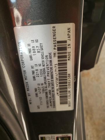 Zdjęcie 10 z aukcji – 2011 MAZDA 3 S z VIN JM1BL1K55B1417173