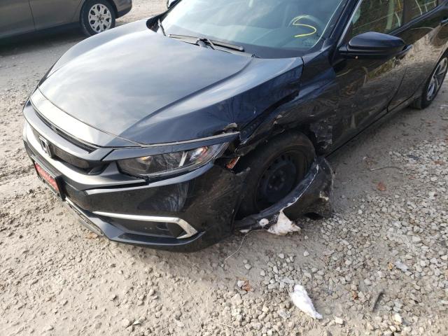 Photo 9 from auction – 2019 HONDA CIVIC LX with VIN 2HGFC2F65KH565014