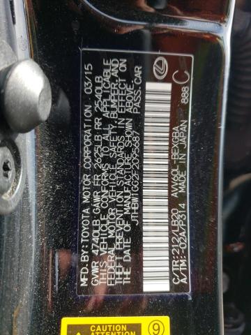 Foto 10 de la subasta – 2015 LEXUS ES 300H con VIN JTHBW1GG2F2095687