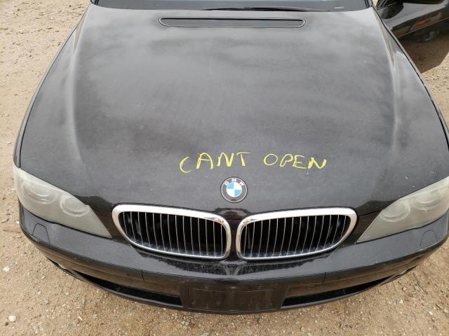 Photo 7 from auction – 2007 BMW 750 with VIN WBAHN83537DT67548
