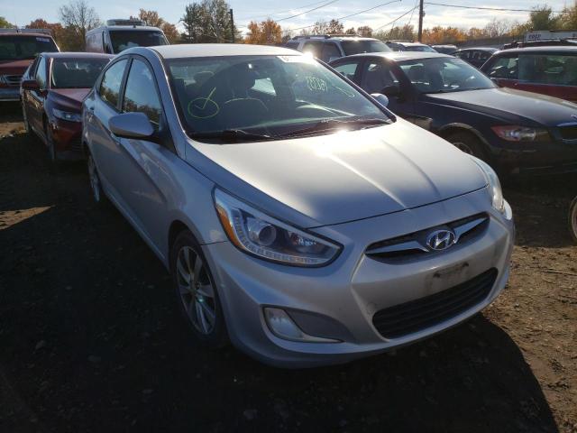 HYUNDAI ACCENT GLS 2014 with VIN KMHCU4AE1EU776362 - Photo from auction