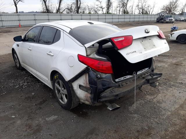 Photo 3 from auction – 2014 KIA OPTIMA with VIN KNAGM4A78E5498221