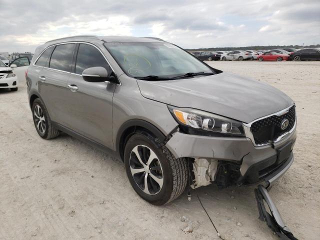 KIA SORENTO EX 2016 with VIN 5XYPH4A12GG046696 - Photo from auction