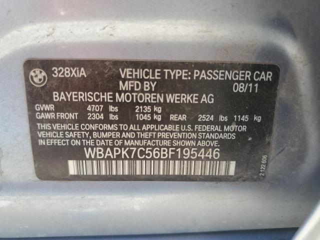 Photo 10 from auction – 2011 BMW 328 XI with VIN WBAPK7C56BF195446