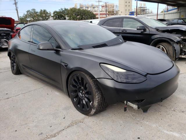 TESLA MODEL 3 2021 with VIN 5YJ3E1EA6MF871160 - Photo from auction