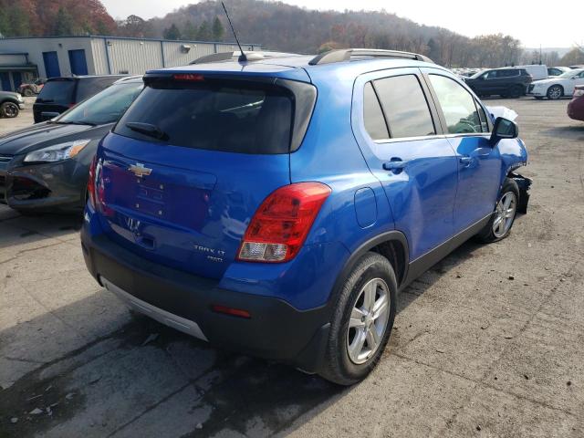 Photo 4 from auction – 2016 CHEVROLET TRAX 1LT with VIN KL7CJPSB6GB725518
