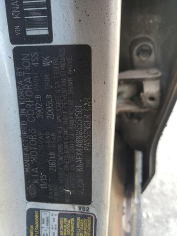 Photo 10 from auction – 2016 KIA FORTE EX with VIN KNAFX4A88G5551501