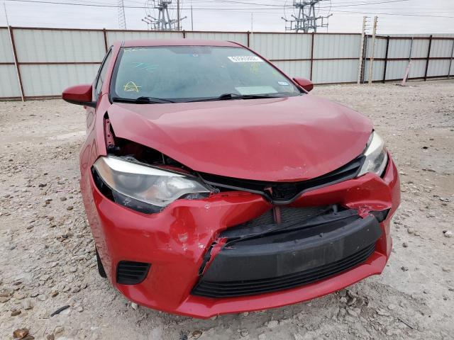 Photo 9 from auction – 2014 TOYOTA COROLLA L with VIN 5YFBURHE1EP156708