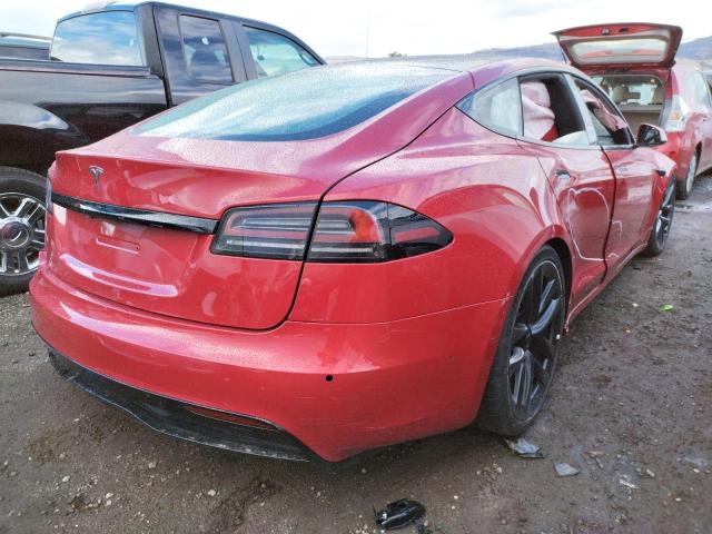 Photo 4 from auction – 2022 TESLA MODEL S with VIN 5YJSA1E52NF474508