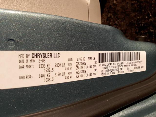 Photo 10 from auction – 2009 CHRYSLER TOWN AND C with VIN 2A8HR44E89R629930