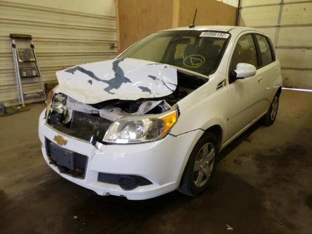 Photo 2 from auction – 2009 CHEVROLET AVEO LS with VIN KL1TD66E89B632664