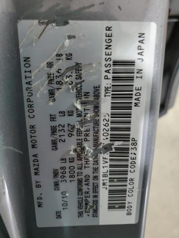 Photo 10 from auction – 2011 MAZDA 3 I with VIN JM1BL1VFXB1402625