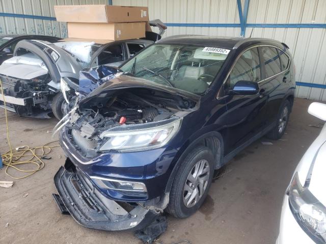 Photo 2 from auction – 2015 HONDA CR-V EXL with VIN 2HKRM4H74FH689492