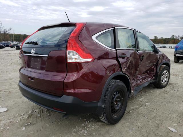 Photo 4 from auction – 2012 HONDA CR-V LX with VIN 5J6RM3H36CL031469