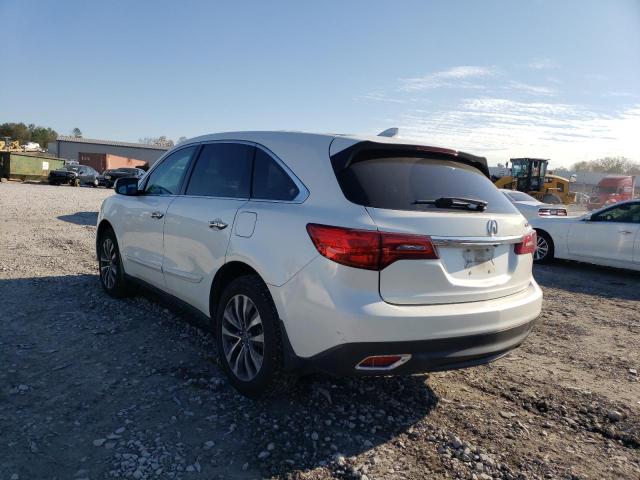 Photo 3 from auction – 2015 ACURA MDX TECHNO with VIN 5FRYD3H4XFB014397