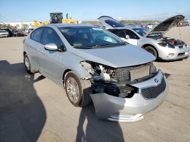 KIA FORTE LX 2015 with VIN KNAFK4A61F5430966 - Photo from auction