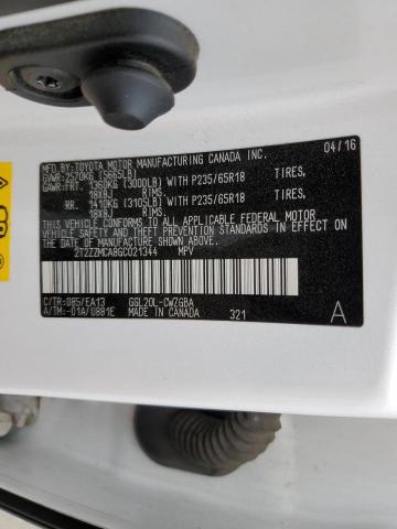 Photo 10 from auction – 2016 LEXUS RX 350 with VIN 2T2ZZMCA8GC021344