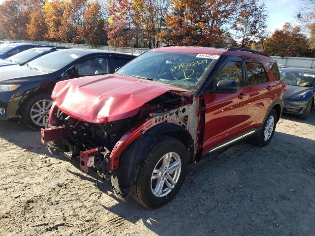 Photo 2 from auction – 2021 FORD EXPLORER X with VIN 1FMSK8DH9MGA06793