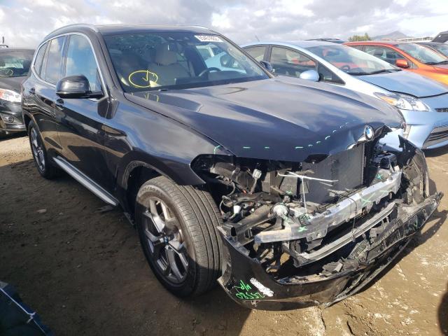BMW X3 XDRIVE3 2021 with VIN 5UXTS1C04M9E29914 - Photo from auction