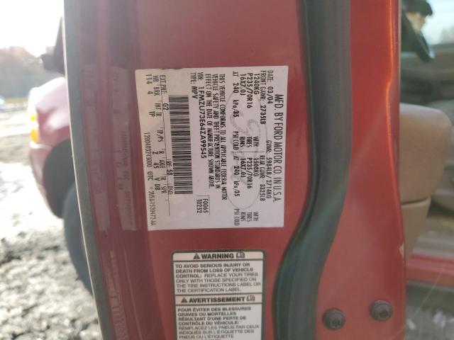 Photo 10 from auction – 2004 FORD EXPLORER X with VIN 1FMZU73E64ZA99545