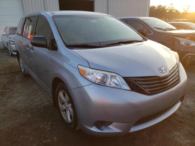 TOYOTA SIENNA 2017 with VIN 5TDZZ3DC5HS780525 - Photo from auction