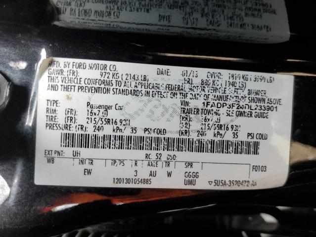 Photo 10 from auction – 2013 FORD FOCUS SE with VIN 1FADP3F24DL233901
