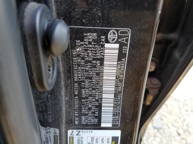 Photo 10 from auction – 2006 TOYOTA COROLLA MA with VIN 2T1KR30E96C610165
