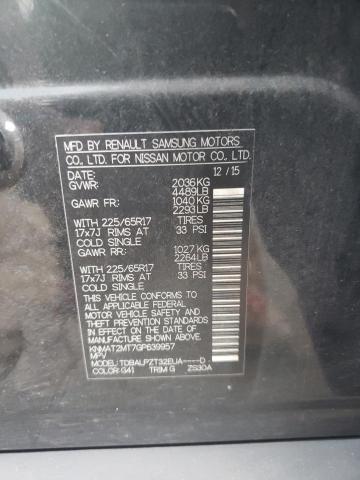 Photo 10 from auction – 2016 NISSAN ROGUE with VIN KNMAT2MT7GP639957