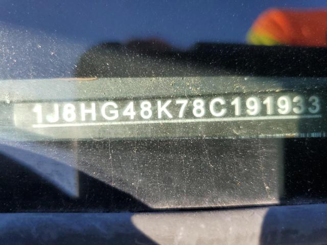 Photo 14 from auction – 2008 JEEP COMMANDER with VIN 1J8HG48K78C191933