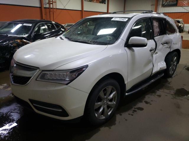 Photo 2 from auction – 2014 ACURA MDX ADVANC with VIN 5FRYD4H86EB501281
