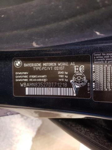 Photo 10 from auction – 2007 BMW 750 with VIN WBAHN83527DT71218