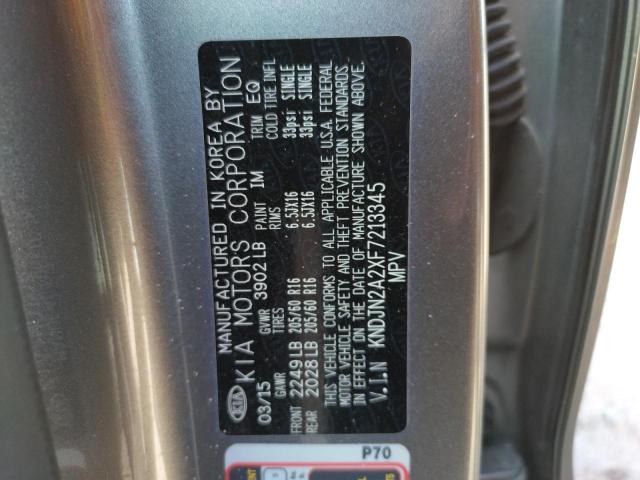 Photo 10 from auction – 2015 KIA SOUL with VIN KNDJN2A2XF7213345
