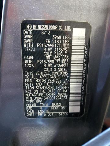 Photo 10 from auction – 2013 NISSAN JUKE S with VIN JN8AF5MR0DT224273
