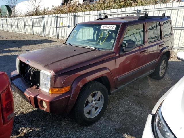 JEEP COMMANDER 2007 with VIN 1J8HG48K47C615258 - Photo from auction