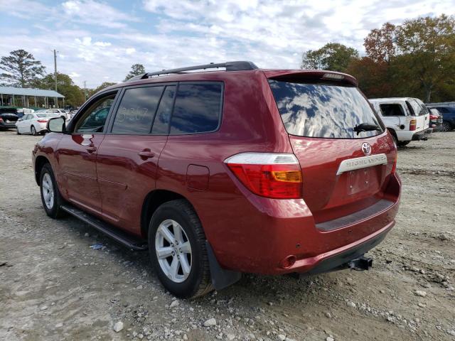 Photo 3 from auction – 2010 TOYOTA HIGHLANDER with VIN 5TDKK3EH8AS020501