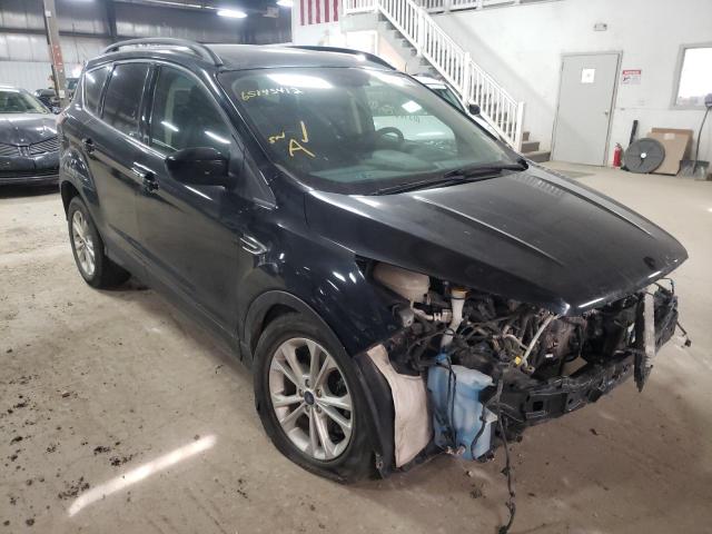 FORD ESCAPE SE 2018 with VIN 1FMCU9GD6JUB73526 - Photo from auction