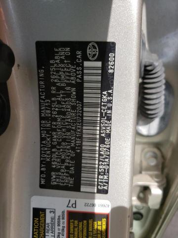 Photo 10 from auction – 2014 TOYOTA CAMRY L with VIN 4T1BF1FKXEU732007