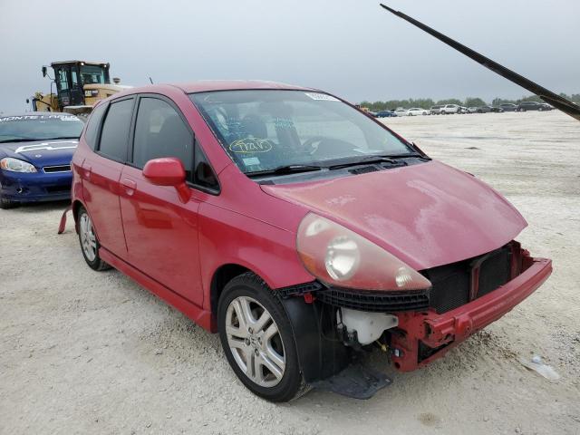 HONDA FIT S 2007 with VIN JHMGD38657S061077 - Photo from auction
