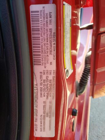 Photo 10 from auction – 2015 FIAT 500L POP with VIN ZFBCFAAH0FZ031469