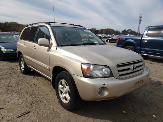 TOYOTA HIGHLANDER 2005 with VIN JTEGD21A250113537 - Photo from auction