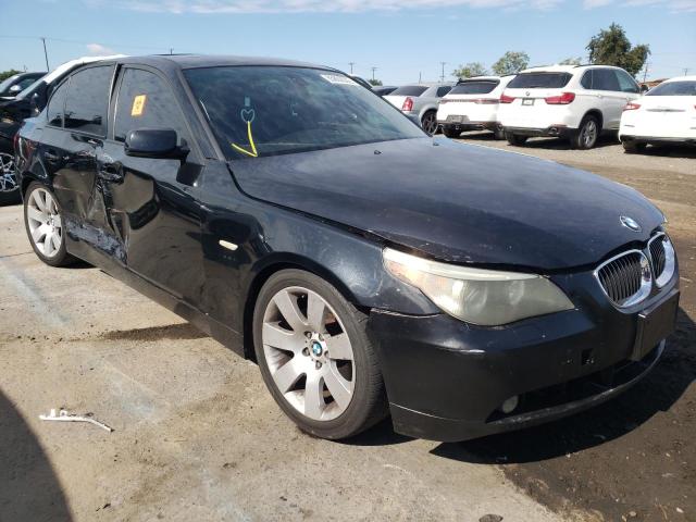 BMW 530 I 2006 with VIN WBANE735X6CM42957 - Photo from auction