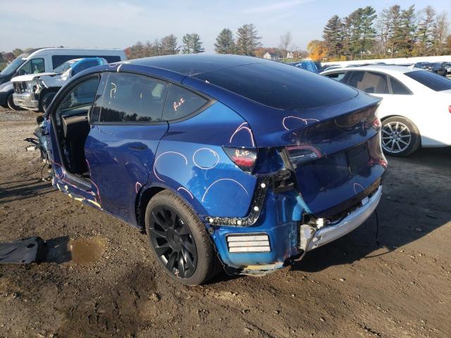 Photo 3 from auction – 2020 TESLA MODEL Y with VIN 5YJYGDEF4LF001919