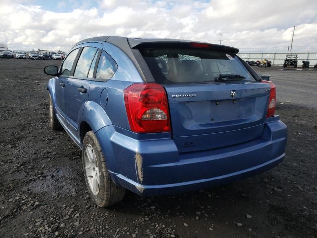 Photo 3 from auction – 2007 DODGE CALIBER SX with VIN 1B3HB48B97D107563