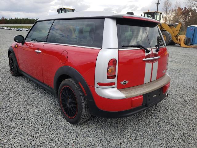 Photo 3 from auction – 2009 MINI COOPER CLU with VIN WMWML33549TN69377